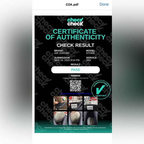 Nike Air Jordan Men’s Size 8 Retro 15 Stealth Black Sneakers Shoes 881429-001 - Picture 2 of 12